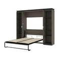 thumbnail image 6 of Atlin Designs 98" Full Murphy Bed with 2 Narrow Bookcases in Bark Gray, 6 of 13