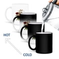 thumbnail image 4 of 3drose, Poppies and Wheat Botanical Art Vector, 11oz Magic Transforming Mug, 4 of 7
