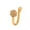 K, variant on Nose Jewelry U Shaped Fake Nose Ring Crystal Studded Butterfly Nose Nail No Hole Nose Clip Piercing Jewelry
