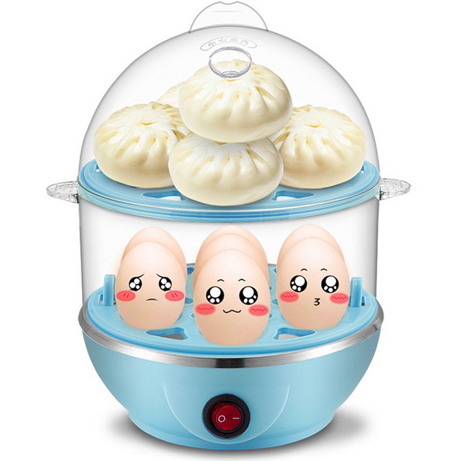 14 Egg Capacity Egg Cooker,350W Electric Egg Maker,Egg Steamer,Egg