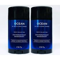 2 Pack Bath & Body Works OCEAN Men's Collection Antiperspirant Deodorant 2.7oz