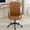 Antique Brown Office Chair, variant on PU Leather Office Chair,High Back Ergonomic Executive Chair,Adjustable Swivel Desk Chair 360° Rotation,Gas Lift Home Office Corporate Study Gaming Chair Comfortable Seating Chair,Antique Black