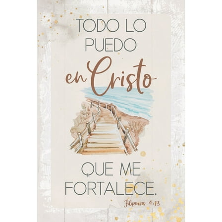 DEXSA Todo Lo Puedo En Cristo Wood Plaque - 4" x 6"