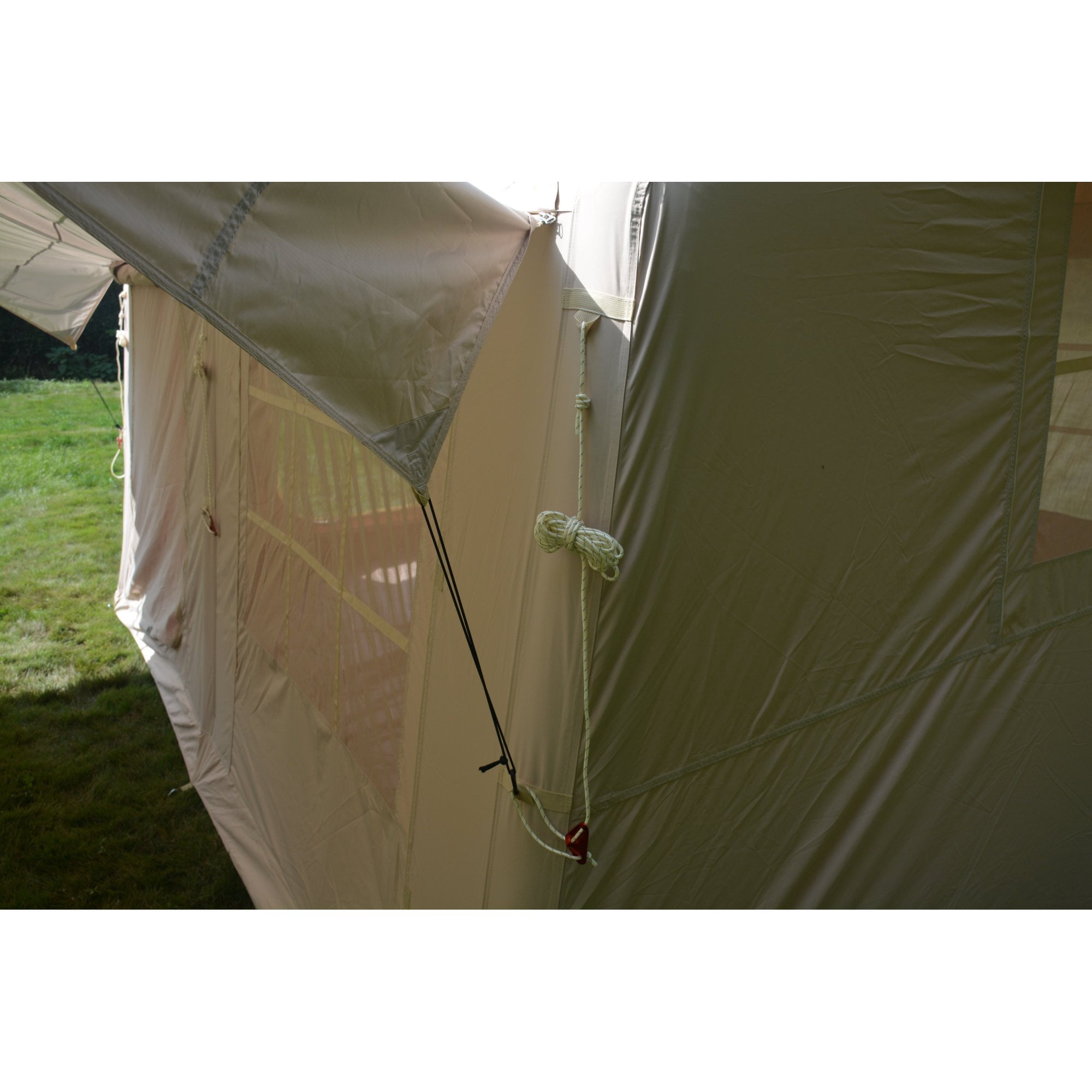 NOBOLEA Large Inflatable Camping Tent 7-8 Person, 5-Min Quick Setup Air Tent with Hand Pump, Waterproof UPF50+ Family Glamping Shelter for Outdoor Travel