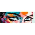thumbnail image 2 of Tikhonova, Lana 14x7 Black Ornate Wood Framed with Double Matting Museum Art Print Titled - Pop Color Eyes, 2 of 4