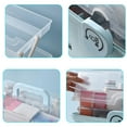 thumbnail image 3 of Portable First Aid , Container, Emergency Storage Box Organizer for Home Family Emergency Tool - -Tier -Tier, 3 of 7