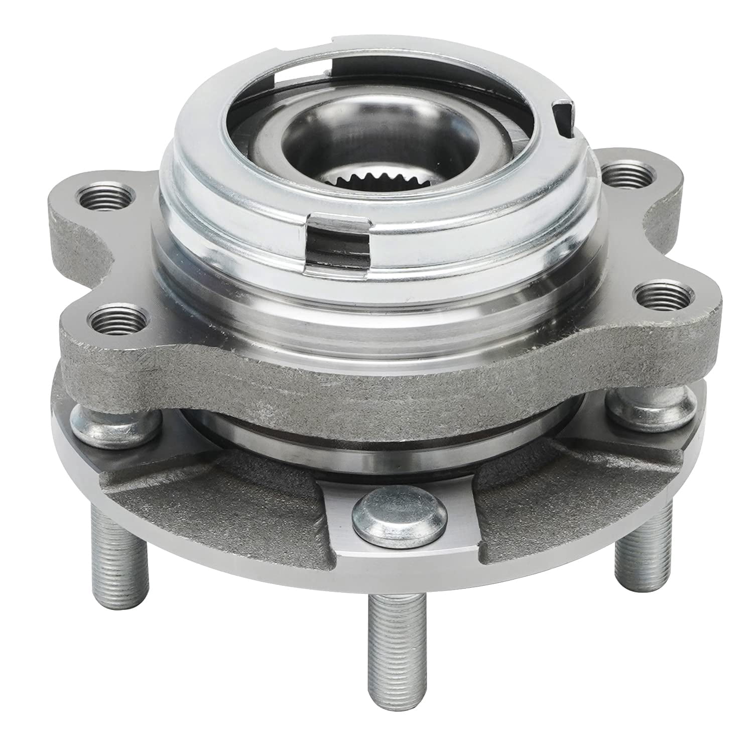 Detroit Axle - AWD Wheel Bearing Hubs for 2013-2019 Nissan Pathfinder Infiniti JX35 QX60, 2015-2019 Murano, 4 Front Rear Wheel Bearing Hubs Assembly 2016 2017 2018 Replacement