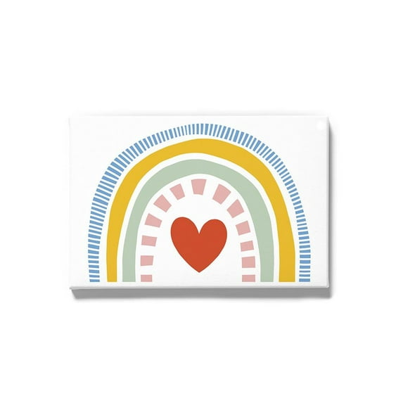 Simple Message Collection A Wrapped Canvas -Victoria Barnes Designs,