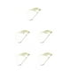 thumbnail image 3 of Toystoory Pack de 10 Señuelos de Pesca Falsos Cebos Simulación Personalizada Blanco Type2 NO2, 3 of 6