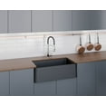 thumbnail image 3 of LaToscana LA3019B 30 in. x 19 in. Apron Quartz Kitchen Sink in Black Metallic, 3 of 3