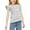 White, variant on THDHVS Shirts for Girls,Girls Tops,Girls Ruffle Sleeve Short Sleeve Tee Summer Casual Navy 6-7 Years