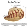 thumbnail image 4 of Hirioo Vintage Baseball for Baseball Cap Men Cap Flat Brim for Men Women Teens Adjustable Baseball Cap, 4 of 7