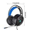 thumbnail image 3 of Iumwxz Headset Wired Gaming DeskTop LapTop Gaming Headset with Microphone Festival Gift Christmas home decor christmas clearance outdoors indoor, 3 of 3