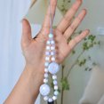 Beaded Lanyard Mobile Phone Hanging Chain Acrylic Bead Pendant Mobile