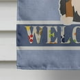 thumbnail image 4 of Caroline's Treasures BB5617CHF Bernese Mountain Dog Welcome Flag Canvas House Size , Large, multicolor, 4 of 4