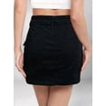 thumbnail image 6 of Jaimenalin Women'S Y2K Denim Cargo Skort - High Waisted Mini Skirt Shorts with Multifunctional Pockets, 6 of 8