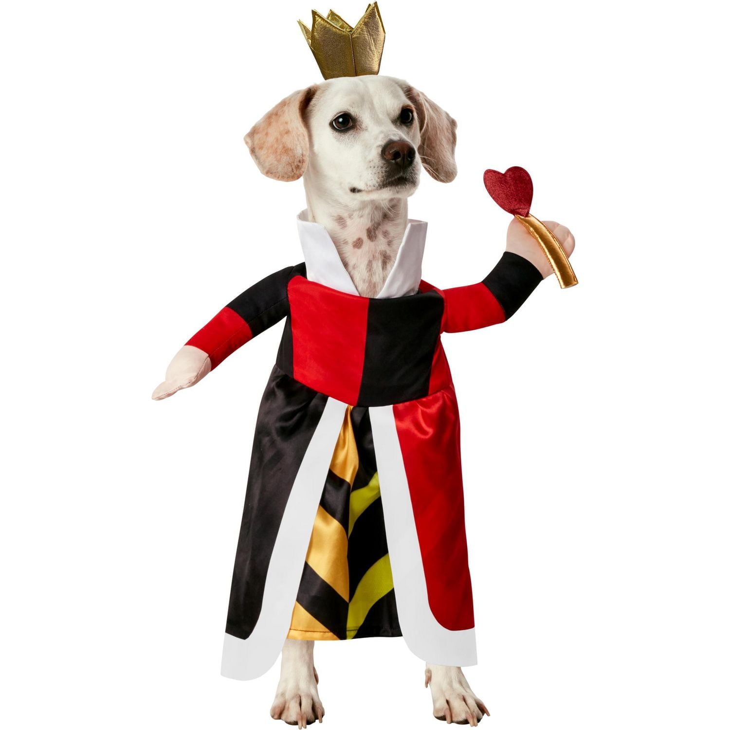 Disney Queen Of Hearts Walking Pet Costume for Dogs or Cats by Rubies