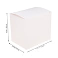 thumbnail image 2 of LNGOOR 40 Pcs Small White Paper Box Gift Boxes for Entrepreneurship Carton Packaging Container Treat, 2 of 6