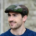 thumbnail image 4 of Mucros Weavers Hat, Adult Male Irish Wool Trinity Flat Cap- Patch Cap, XL, 4 of 7