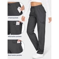 thumbnail image 4 of liyiyiyia Women's Cargo Pants Outdoor Hiking Pants Lightweight Quick Dry Water Resistant Mountain Trouser with Multi Pockets, 4 of 9
