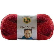 Yarns Acrylic Tweed Stripes Mixed Berries Yarn, 1 Each