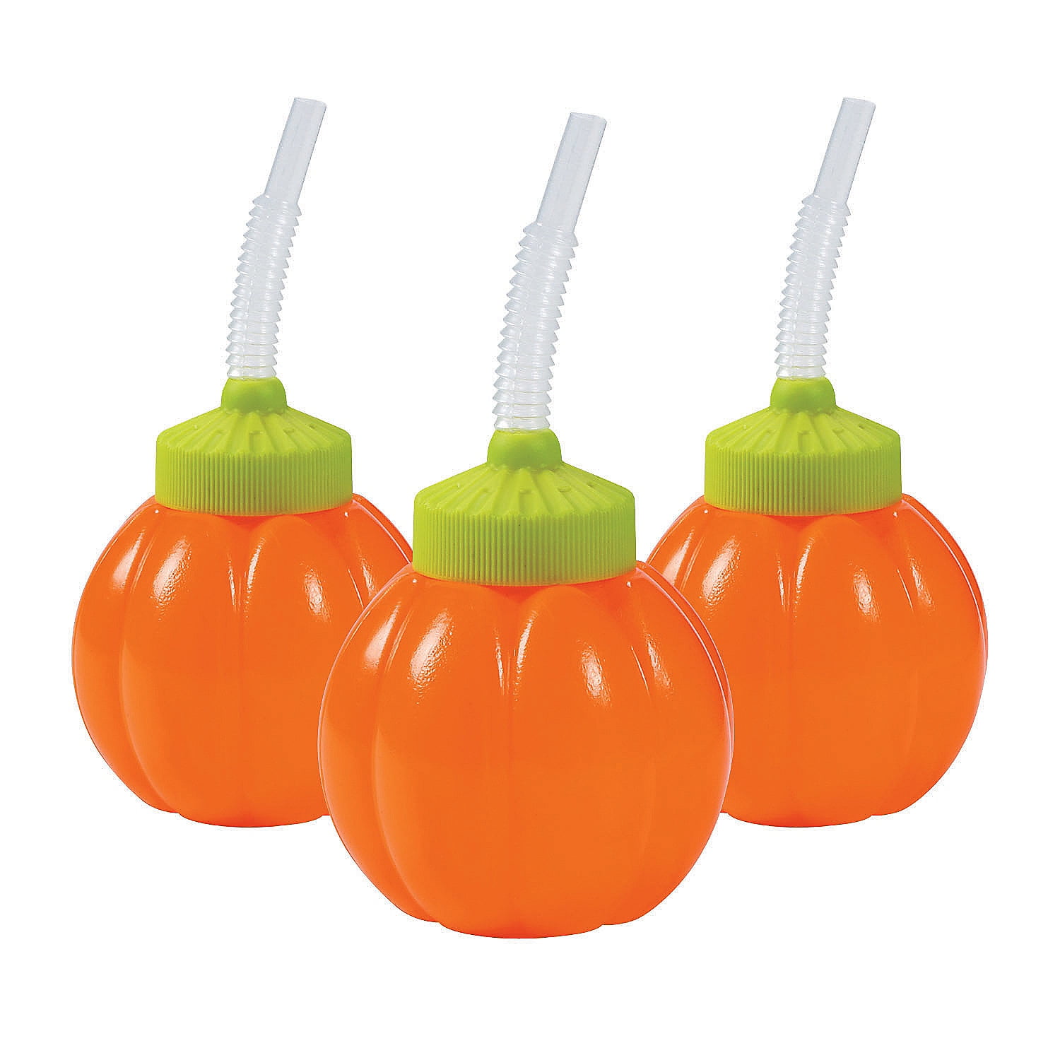 Lil' Pumpkin Molded Cup - Party Supplies - 12 Pieces