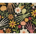 thumbnail image 4 of oneOone Rayon Purple Fabric Skull Sewing Material Print Fabric By The Yard 56 Inch Wide-aB, 4 of 4