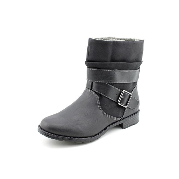 Sporto Womens Tendra Faux Fur Closed Toe Mid-Calf Cold Weather Boots