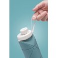 thumbnail image 5 of Verde HECHO ESPECIAL Botellas de agua plegables Tazas Válvula a prueba de fugas Reutilizable Sin BPA Botella de agua de viaje plegable de silicona Taza para gimnasio Camping Senderismo Viajes Deportes, 5 of 5
