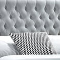 thumbnail image 4 of Fabric Upholstered Wooden Queen Size Bed with Bottom Drawers Gray - Saltoro Sherpi, 4 of 5