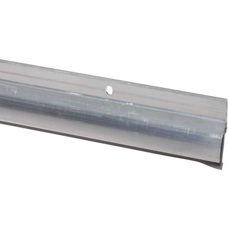 

M-D 1-7/8 In. x 36 In. Silver Drip Cap Door Sweep with Vinyl Seal