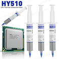 thumbnail image 3 of HY510 GPU CPU thermal paste, GPU thermal conductivity composite silicone grease, CPU chipset cooling, CPU gray cooler HY510-30g, 3 of 5