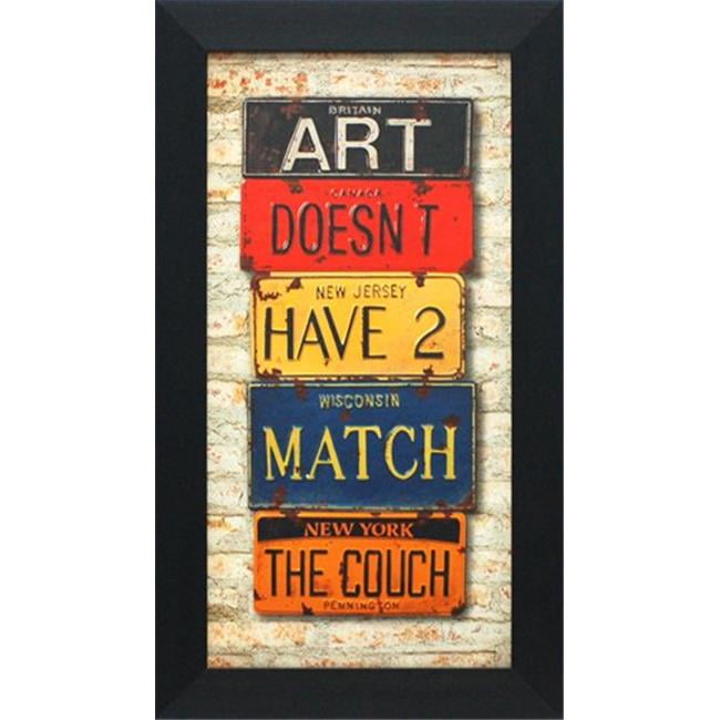 Photo 1 of Artistic Reflections E0001 16 x 28 in. Art Doesnt Have To Match the Couch Framed Art print