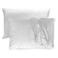 thumbnail image 3 of Bamboo cooling Pillowcase Set of 2 helps you get your beauty sleep, as theyre silky-soft and gentle on hair and skin. The luxurious pillowcases offer ultra-comfort for better sleep, so you wake refre, 3 of 10