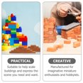 thumbnail image 4 of 50pcs Miniature Bricks Decor Fairy Garden Brick Fake Bricks Model Brick Ornament, 4 of 8