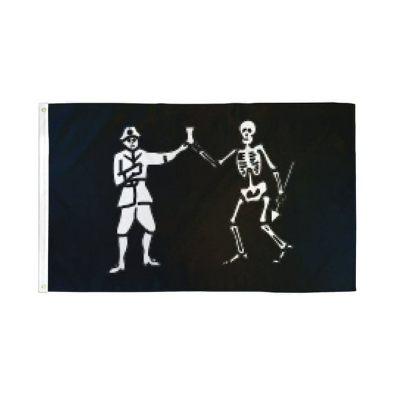 Bart Roberts Pirate Flag 3x5ft Poly