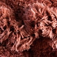 thumbnail image 4 of Unique Loom Infinity Shag Collection Area Rug - Jinko (2' 7" x 10' Runner Vintage Rose), 4 of 6