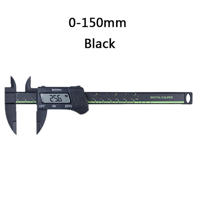 150mm 6 Inch LCD Digital Electronic Carbon Fiber Vernier Caliper Gauge Micrometer Measuring Tool ,Precise Positioning