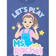 thumbnail image 2 of Ms. Rachel Toddler Girls' Graphic Tee with Short Sleeves, Sizes 12M-5T, 2 of 4
