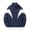 Blue, variant on Men's Lightweight Jacket Regular Fit Color Block Full Zip Stand Collar Retro Windbreaker Jackets with Pockets Black Size 2XL