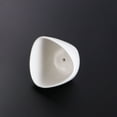 thumbnail image 2 of SEWOART Succulent Plant Flowerpot, White Ceramic Planter, Nordic Style, Home and Office Use, 3Pcs, 2 of 8