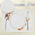 thumbnail image 3 of Ambesonne African Place Mats Set of 4, Map, Standard Size, Orange Brown, 3 of 6