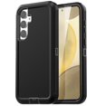 thumbnail image 1 of Feishelll For Samsung Galaxy S24 Ultra Case Heavy Duty Rugged Shockproof Protective Phone Cover ,Black, 1 of 14