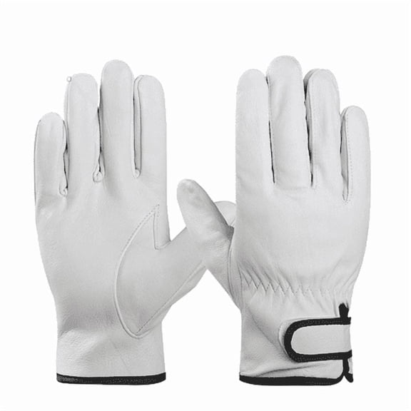 Paknada Goat Skin Leather Work Gloves – Durable Soft Grip, Large, Heavy Duty Hand Protection for Construction & Outdoor Use