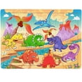thumbnail image 1 of Puzzle Toy HUOGUO Parenting Puzzle 60 dibujos animados de madera, 1 of 4