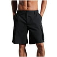 thumbnail image 1 of Dagugfen Cargo Shorts for Men Knee Length Loose Lightweight Casual Working Formal Shorts with Pockets, 1 of 8
