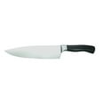 thumbnail image 2 of HUBERT® Cook's Knife Stainless Steel with Black Santoprene Handle - 8" L Blade, 2 of 4
