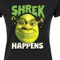 thumbnail image 3 of Shrek - Shrek Happens - Juniors Fitted Graphic T-Shirt, 3 of 5