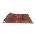 thumbnail image 2 of Ahgly Company Indoor Round Oriental Orange Industrial Area Rugs, 3' Round, 2 of 4