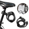 thumbnail image 3 of Bike Lock, Keyless Bicycle Code Lock, Easy to Use for Mountain Bike E-bike Antitheft Bike Code Lock 1.2m,1.8m, 3 of 8